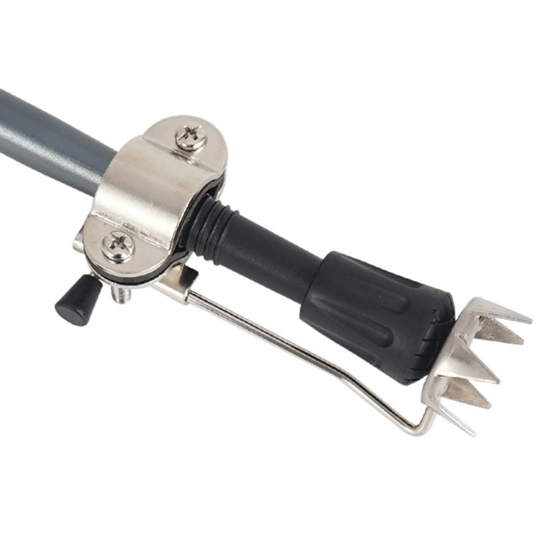 Ice Foot Supplies for Winter Travel: Trekking Poles Crampons Walking Stick Cane Tips with Aluminum Alloy Grip Attachment