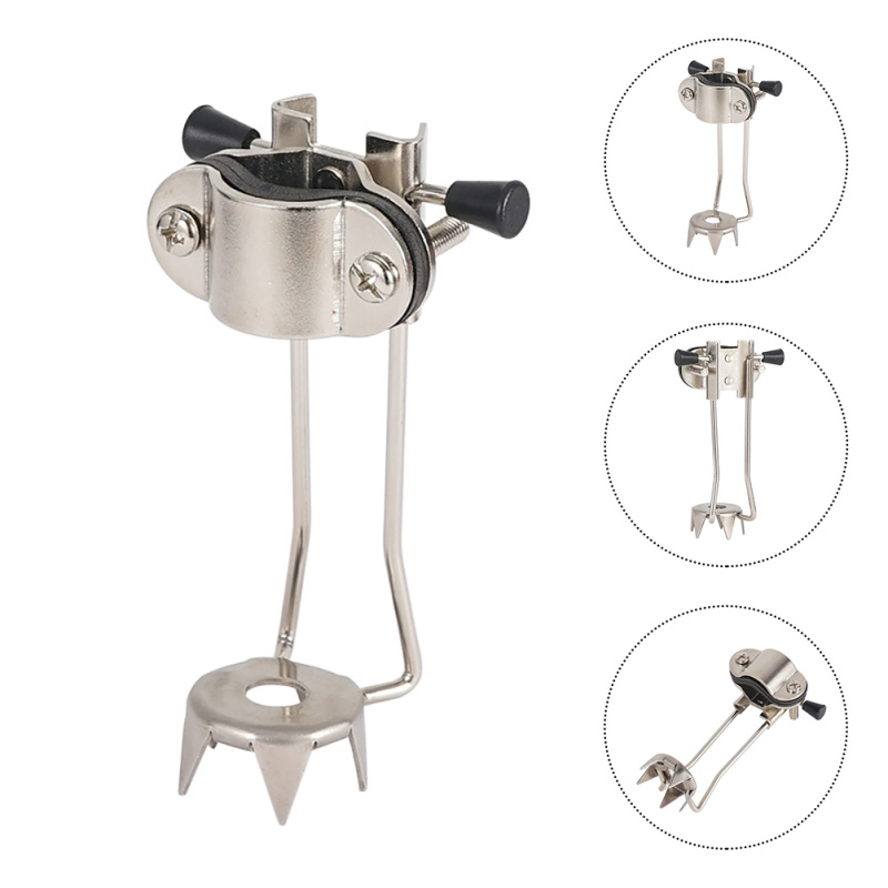 Ice Foot Supplies for Winter Travel: Trekking Poles Crampons Walking Stick Cane Tips with Aluminum Alloy Grip Attachment