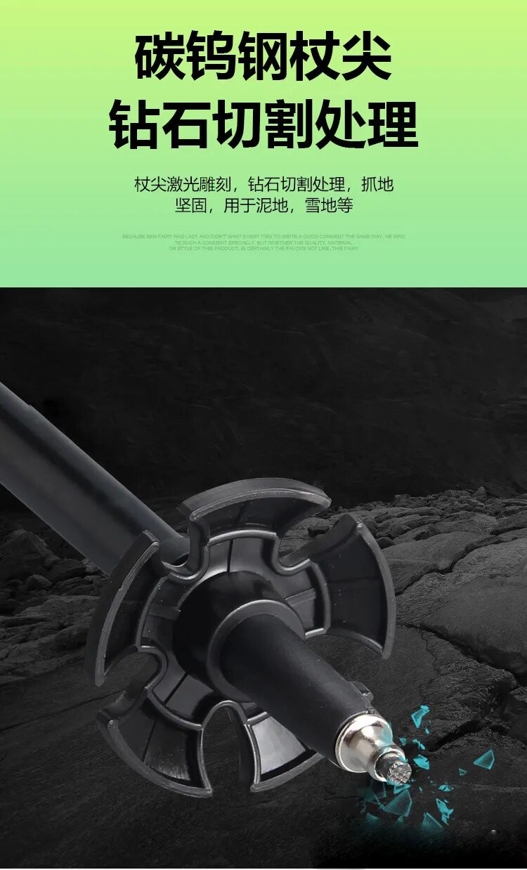 Convenience of Carrying a Tactical Walking Stick Easily Collapsible and Perfectly Sized for Your Bag