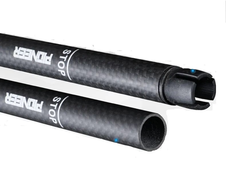 Retractable Walking Stick Carbon Fiber Compact Trekking Pole with Quick Flip Lock - Ultralight Collapsible Travel, Hiking, and Climbing Stick for Seniors