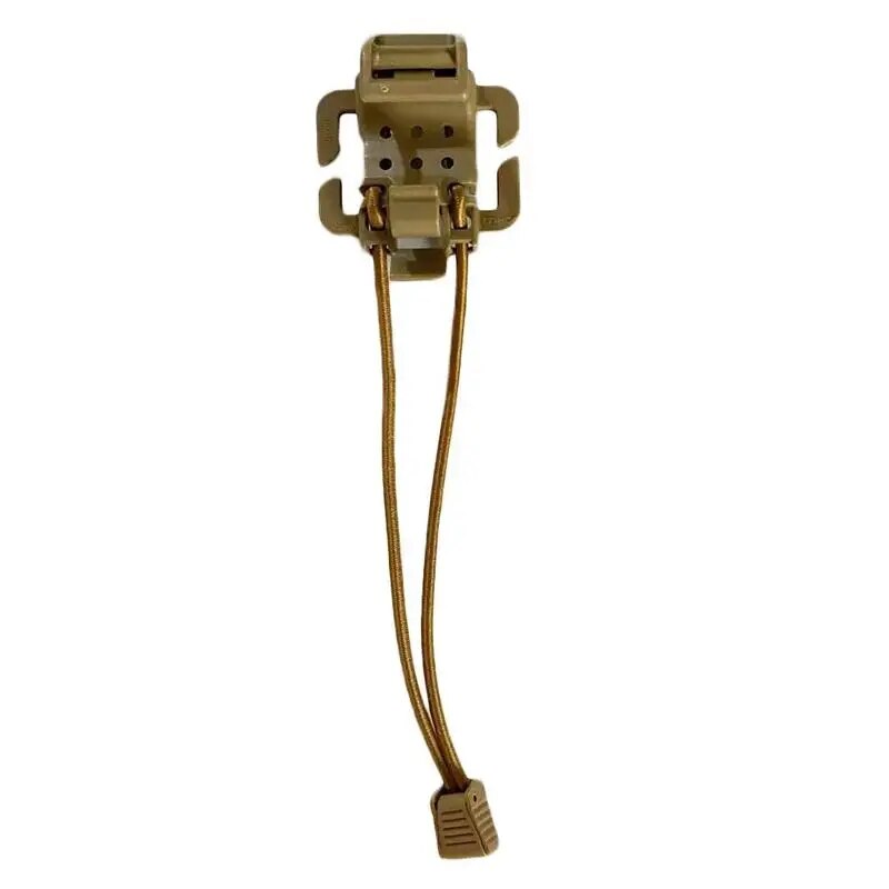 Walking Stick Holder with Molle Webbing Buckle Clip - Tactical Tripod and Flashlight Attachment for Outdoor Adventures