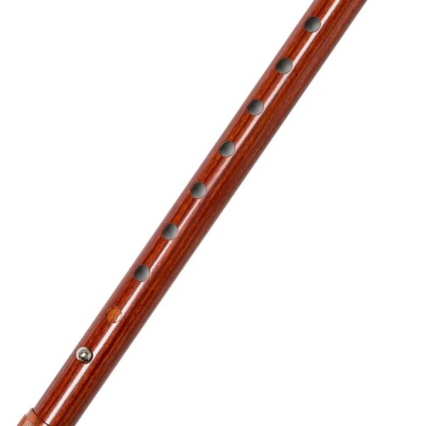 Wooden Walking Sticks with LED Lamp - Adjustable Wood Grain Crutch with Cork Handle, Multifunctional Cane Telescopic Baton for the Elderly - Image 4