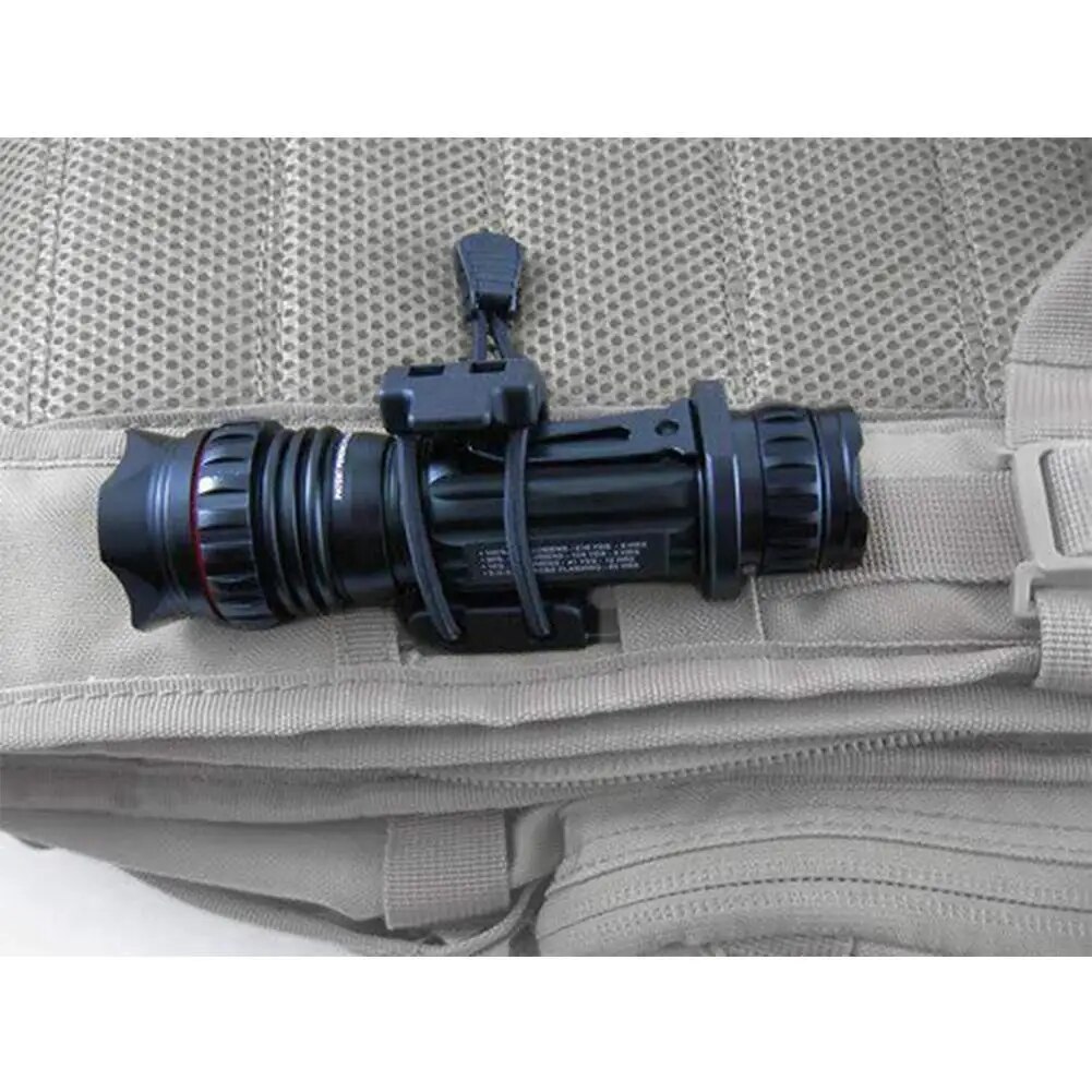 Walking Stick Holder and Multi-Function Molle Hiking Accessories - Tactical Shovel and Axe Clamp for Military Backpacks