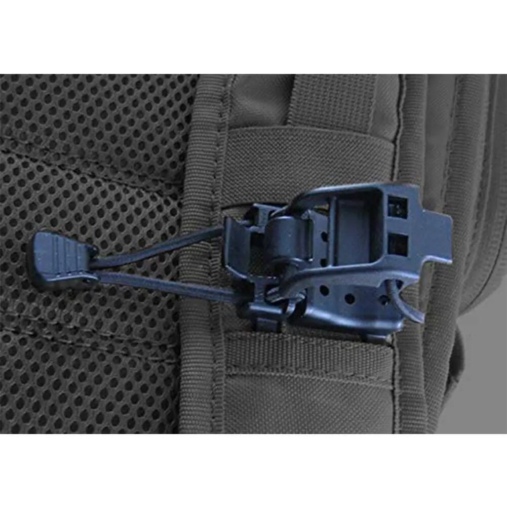Walking Stick Holder and Multi-Function Molle Hiking Accessories - Tactical Shovel and Axe Clamp for Military Backpacks