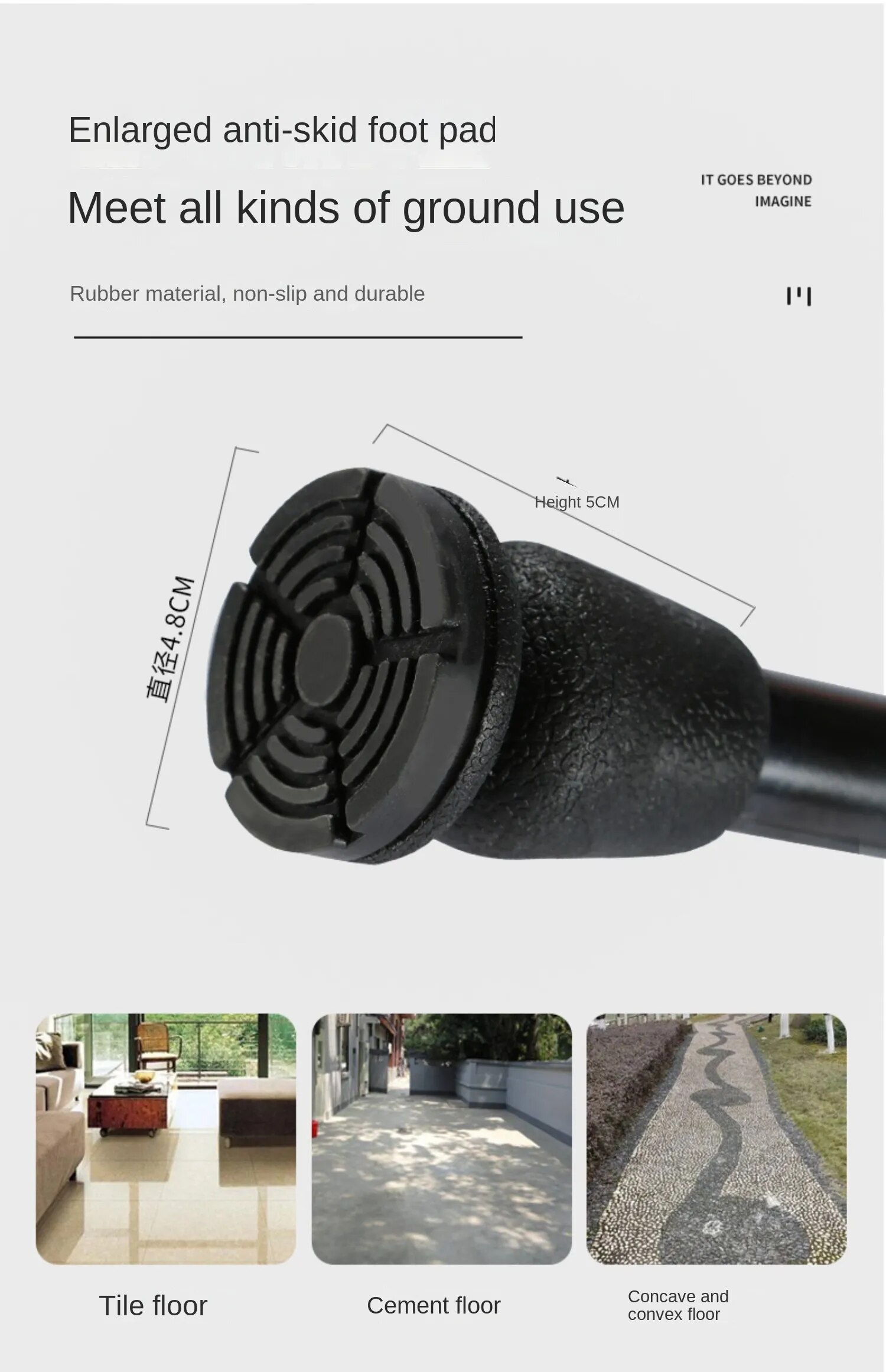 Multi-Purpose Subaxilla Crutches for Young People - Adjustable and Portable Cane Walker Best Forearm Crutches