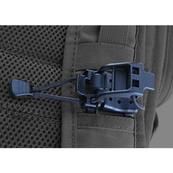 Walking Stick Holder and Multi-Function Molle Hiking Accessories - Tactical Shovel and Axe Clamp for Military Backpacks - Image 3