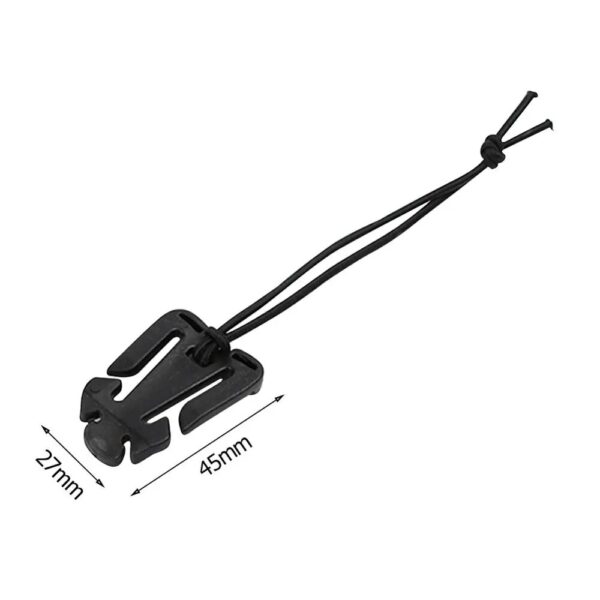 Walking Stick Holder and Multi-Function Molle Hiking Accessories - Tactical Shovel and Axe Clamp for Military Backpacks - Image 6