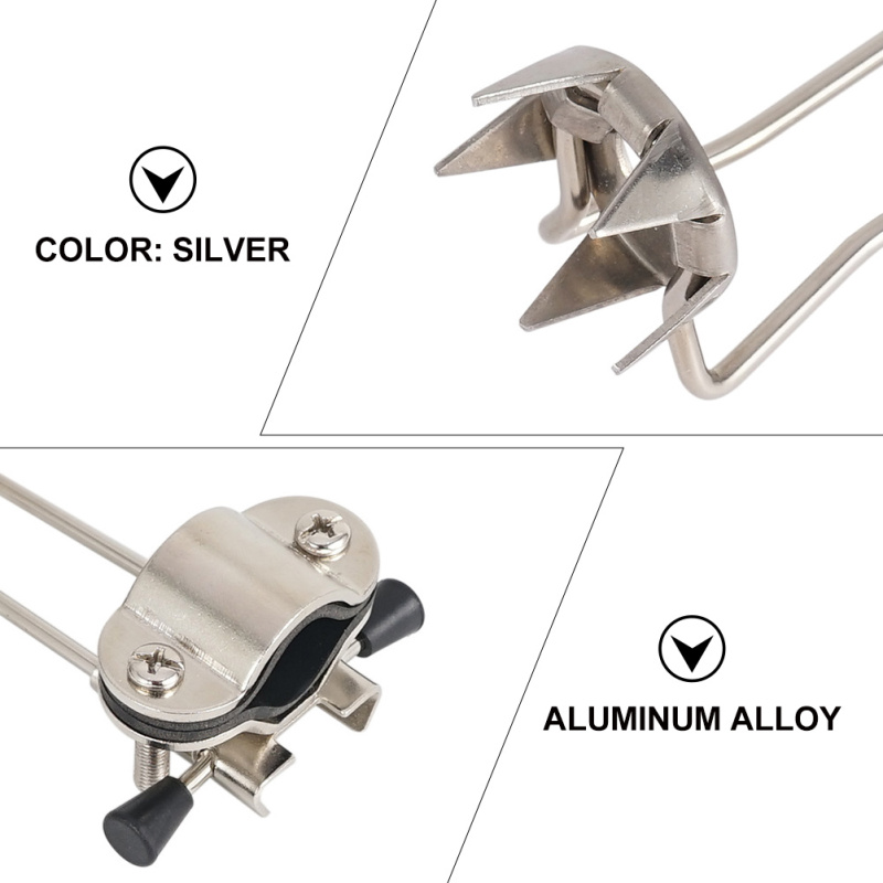 Ice Foot Supplies for Winter Travel: Trekking Poles Crampons Walking Stick Cane Tips with Aluminum Alloy Grip Attachment