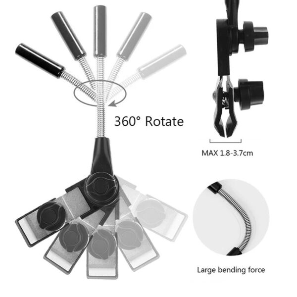 Sun Protection, Anti-UV - Easy Assembly - 80cm, Black - Outdoor Accessories for Strollers and Wheelchairs Umbrella - Image 5