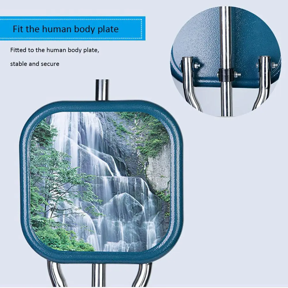 Seated Walking Canes - Stainless Steel Stool Cane Chair with Durable Thickened Seat for Elderly and Patients - Practical Walking Chair Seat Design