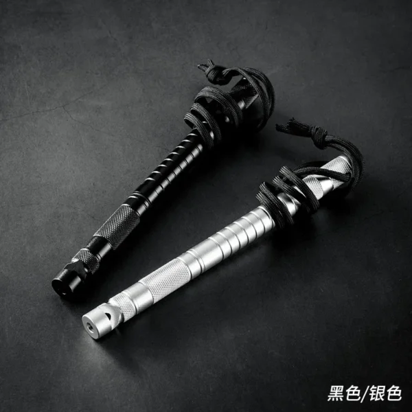 Tactical Survival Gear All-in-One Multitool with Lighter (Fuel not Included), Fishing Tool, Glass Breaker, Whistle, and Camping Blade - Image 4