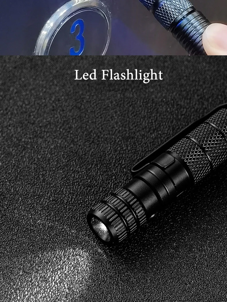 Versatile Tactical Pen All-in-One Pen with Emergency Flashlight, Screwdriver, Bottle Opener, Window Breaker – Ideal for Outdoor Survival and Self-Rescue EDC