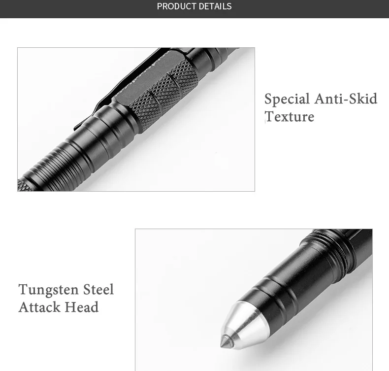 Versatile Tactical Pen All-in-One Pen with Emergency Flashlight, Screwdriver, Bottle Opener, Window Breaker – Ideal for Outdoor Survival and Self-Rescue EDC