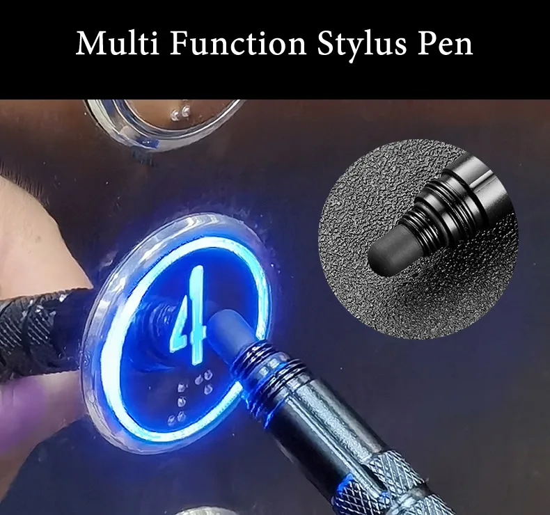 Versatile Tactical Pen All-in-One Pen with Emergency Flashlight, Screwdriver, Bottle Opener, Window Breaker – Ideal for Outdoor Survival and Self-Rescue EDC