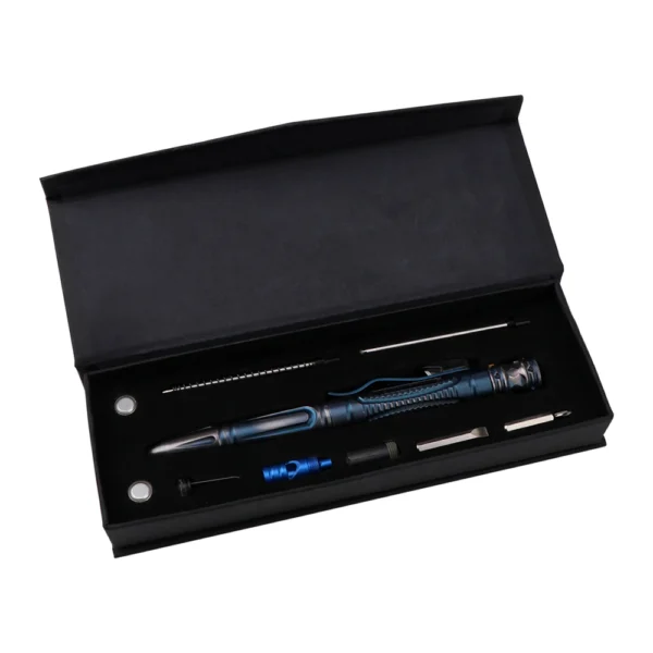 Stainless Steel Outdoor Tactical Pen  A Multi-functional EDC Essential for Women's Self-Defense and Portable Anti-Wolf Equipment - Image 6