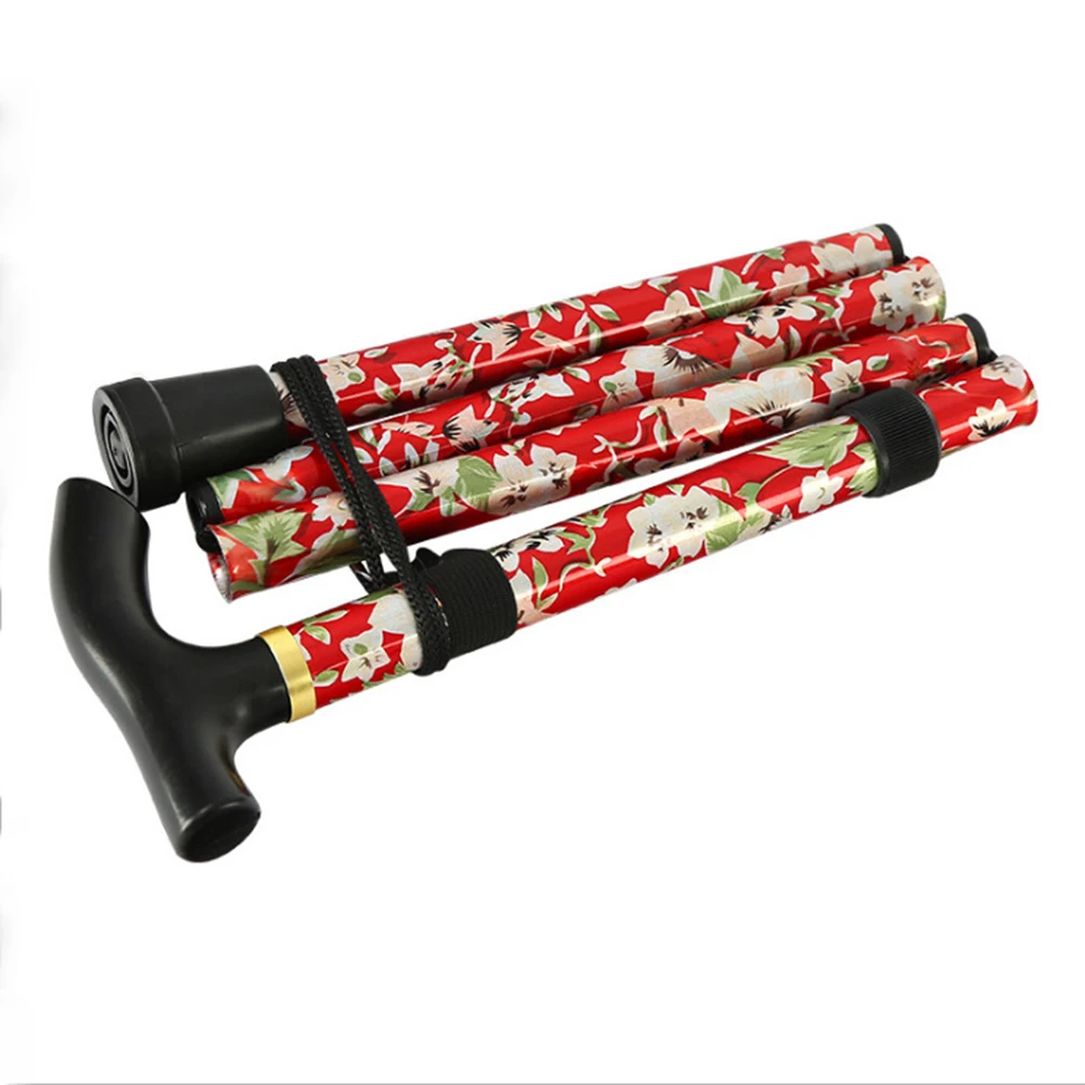 Versatile 1pc Ultralight Telescopic Trekking Pole: Folding, Collapsible, and Snow-Ready Elder Alpenstocks