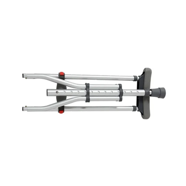 Aluminum Alloy Folding Armpit Crutch - Adjustable Walker for Elderly & Toddler Rehabilitation - Image 6